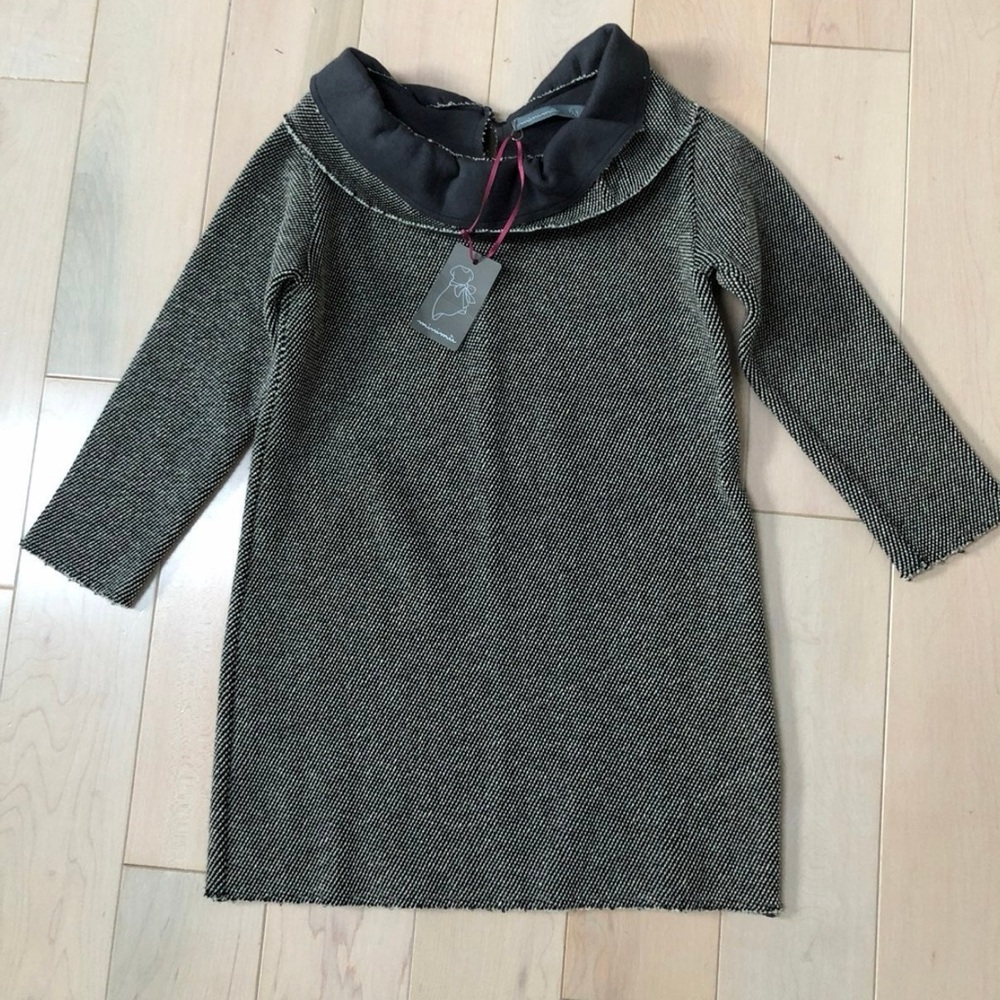Minimu  Textured cotton Italian dress girls